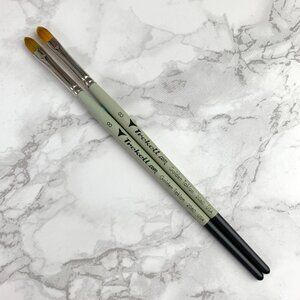 Trekell Paint Brushes (2) - Acrylic, Gouache or Watercolor